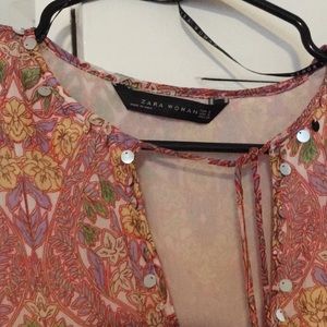 Brand New Zara Boho Dress
